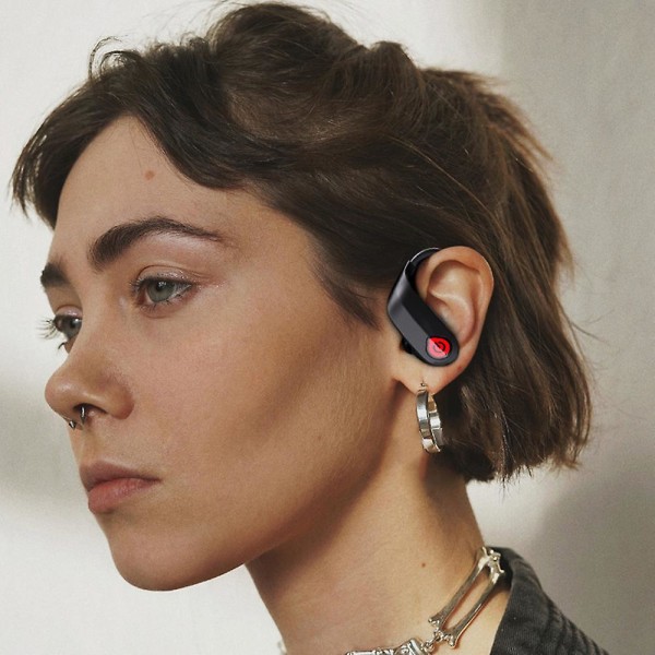 Trådlösa hörlurar Bluetooth 5.3 hörlurar Brusreducerande mikrofon LED-skärm