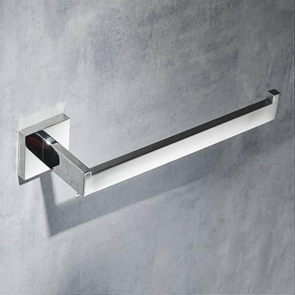 Beelee Ba19905C Håndklestang i rustfritt stål, moderne håndklering, polert krom