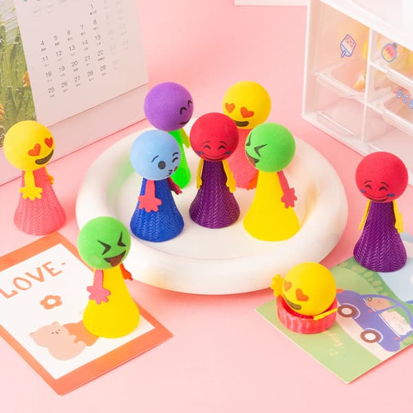 20-pack lysande leksaker, studsande älvor, fjädergubbe, studsande liten gubbe, hoppande gubbe, dagispresenter