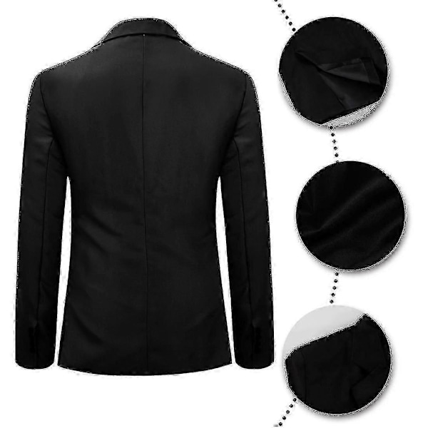 Miesten Slim Fit -puku, Business Casual Blazer