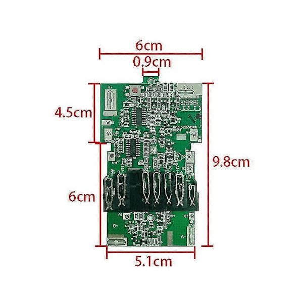 BSL36A18 Litiumjonbatteri Skyddskort PCB-kort För Hitachi Hikoki 36v 18v Multivolt Mv Lit