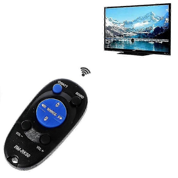 RM-RK50 Uusi langaton kaukosäädin JVC-autostereoiden kaukosäätimeen