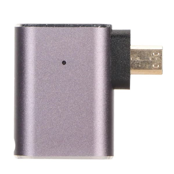 D-formet Konverter 8K Rettvinklet Mini Hann til High Definition Multimedia Interface Hunn Adapter