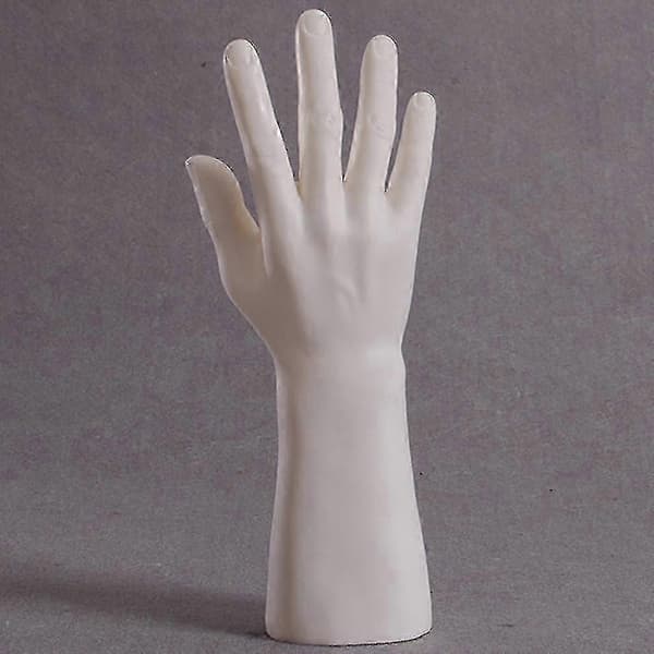 Hånd Mannequin Smykke Display Stativ Mandlig Hånd Model Armbånd Ring Handsker