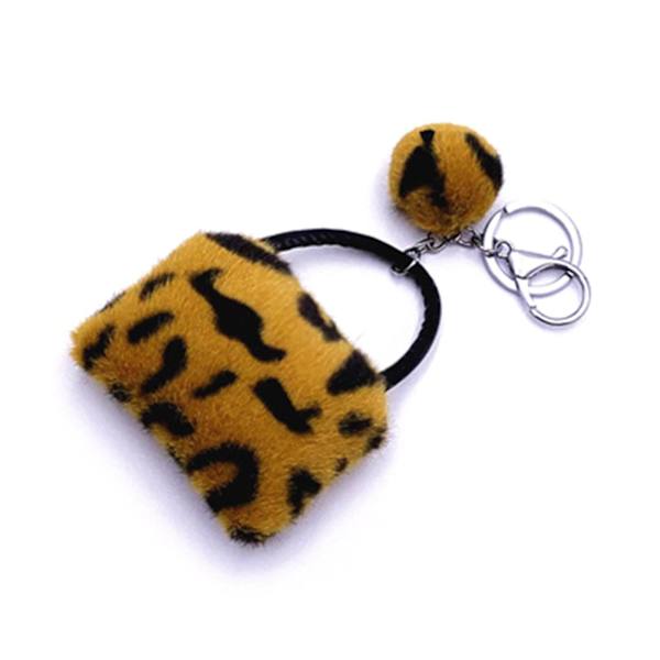 Liten Tote Charm Mini mjuk plysch prydnad Yellow