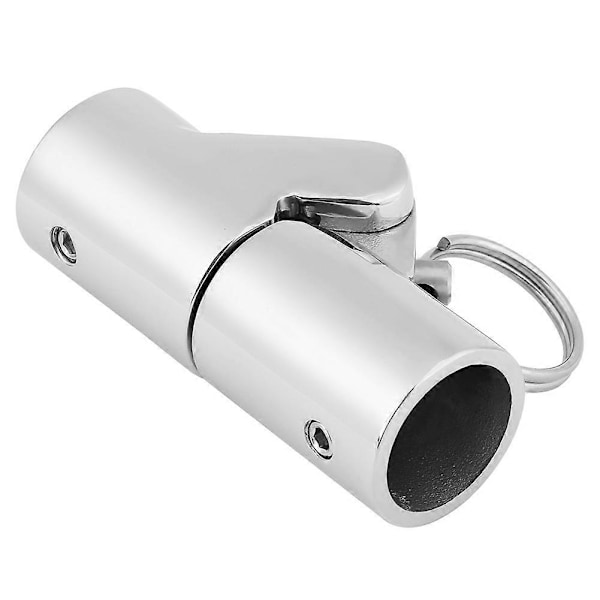Marine Rustfrit Stål Foldbar Drejelig Koblingsrør Rørforbindelse Båd Hardware Fitting 22mm