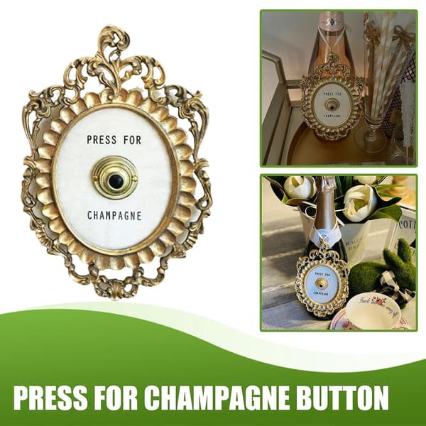 Mini Press för Champagne-knapp, Press för Champagne Dörrklocka