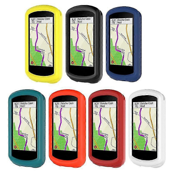 Flerfärgat silikonskal för Garmin Edge 1030 GPS cykeldator