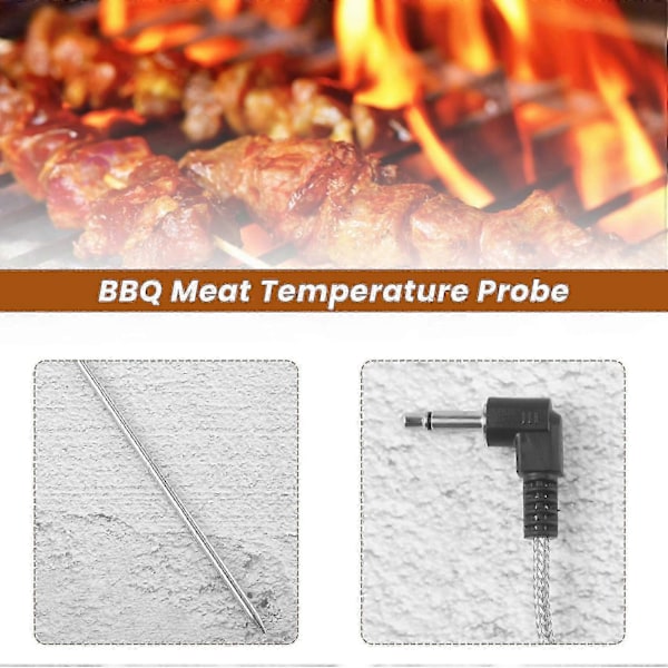 Højtemperatur Udskiftningskødprobe til Pillegrill og Røgeovne (2 stk)
