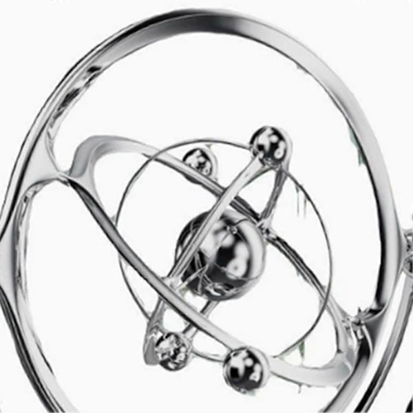 Jordbevægelses skrivebordsmodel roterende magnetisk wiggler planetarium bane ornamenter USB dekorationer