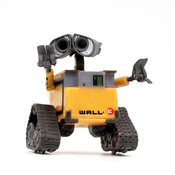 Wall-e Robot Wall E Eve PVC Action Figure Samlemodell Leke Dukke 6 cm 3 Typer