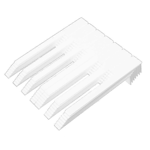 52 stk./parti Klavertilbehør Hvide Klavertangentreparationsdele kompatible med Klaver (5,1 mm)