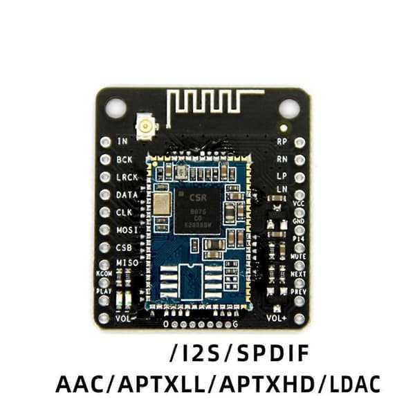 CSR8670 Bluetooth V5.0 Low Energy Audio Module SBC/AAC/APTX/APTXLL Häviötön Pakkaus