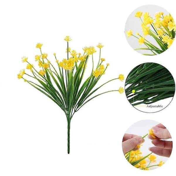 Kunstige blomsterstykker. Kunstige planter og dekorative planter