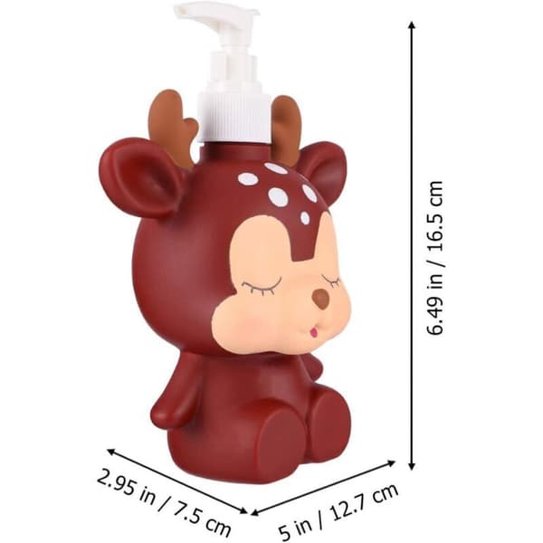 Barnas Geldispenser - med Pumpe - for Lotion og Sjampo - 300 ML