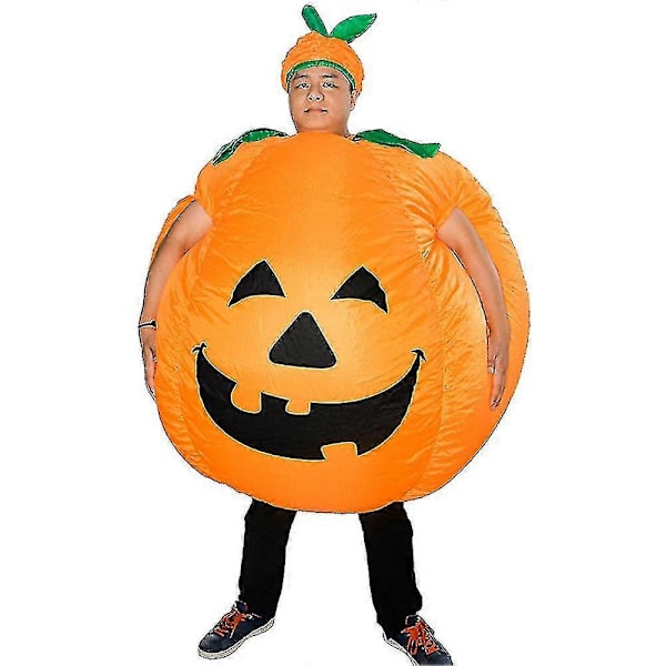 Halloween Cosplay Græskar Oppustelig Kostume Voksne Halloween Party Sceneoptræden Fra