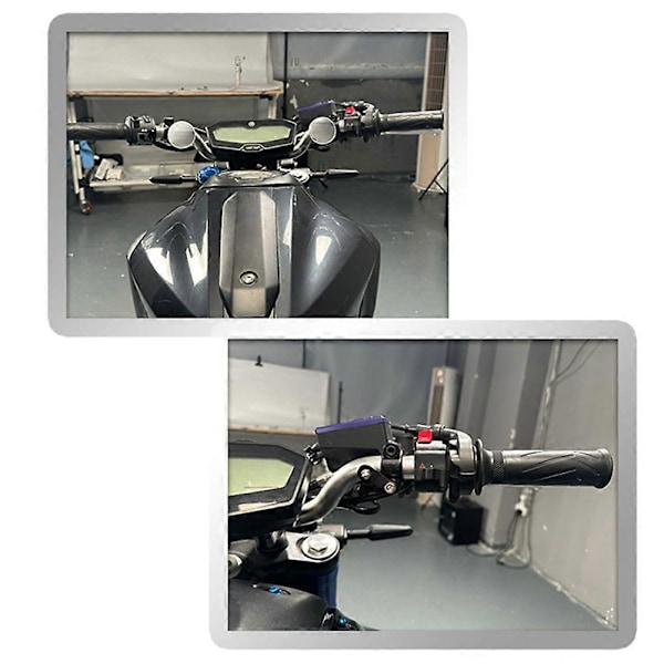 Motorcykel Ramlös Mini Backspegel för Yamaha MT-07 MT-09 Tracer XSR700 XSR900 Modifierad Bred An