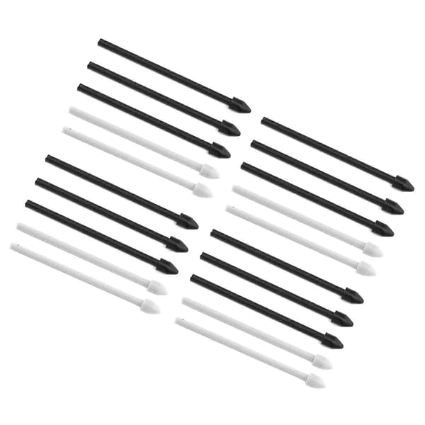 4Set Ersättningsspetsar för Touch Skrivpennspetsar Delar till Samsung Note 10/Note 10 Plus Svart
