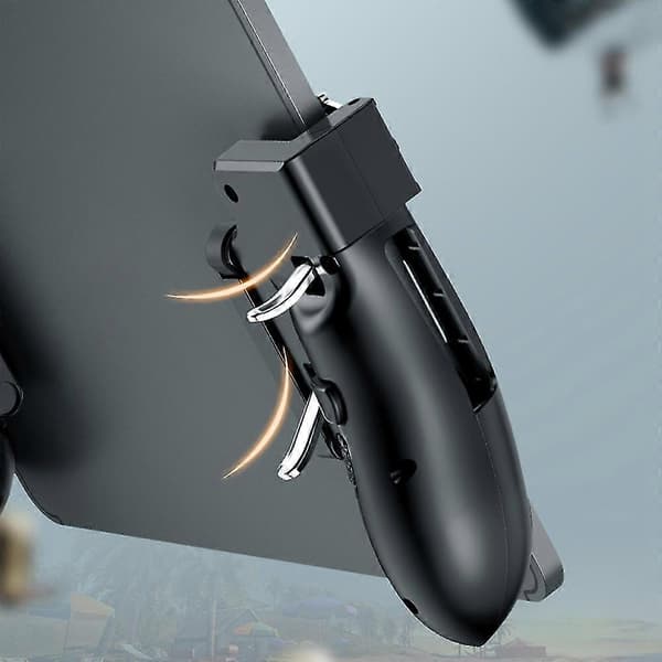 Kompatibel med PUBG Controller Seks Finger Pubg Mobile Trigger Gamepad Grip L R Fire Aim Button Joystick kompatibel med FP