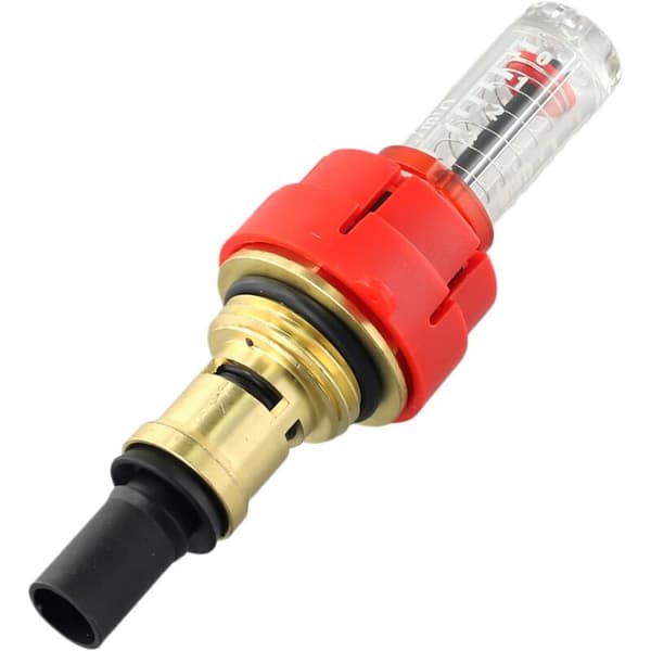 DN25 gulvvarmefordeler flowmåler – Flowregulator 0 til 5 l/min – Holdbart messing til præcis varmestyring