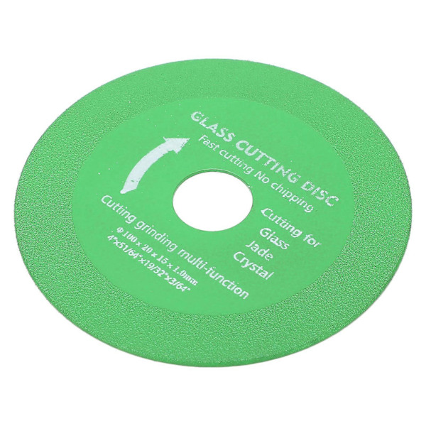 4 kpl Lasileikkuulaikka 100x20x15x1mm Mustanvihreä Juotettu Hiekkapaperi Sahaterä Keraamisille Laatoille Jadekivelle