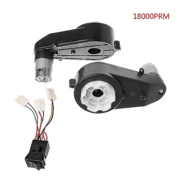 3kpl/setti 550 Universaali Lasten Sähköauton Vaihdelaatikko Moottorilla 12v 10000/12000/15000/18000rpm Vaihdelaatikko Lasten Auton Muokatut Lisävarusteet Osat