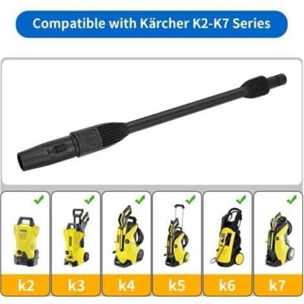 Karcher K2 K3 K4 K5 K6 K7 tilbehør til høytrykksspylere. Forlengelse til høytrykksspylerlanse