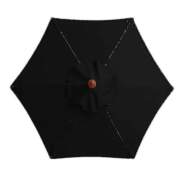 3m Rund Haveparasol Udendørs Terrasse Solskærm 3m 6/8x Arm [JKW]