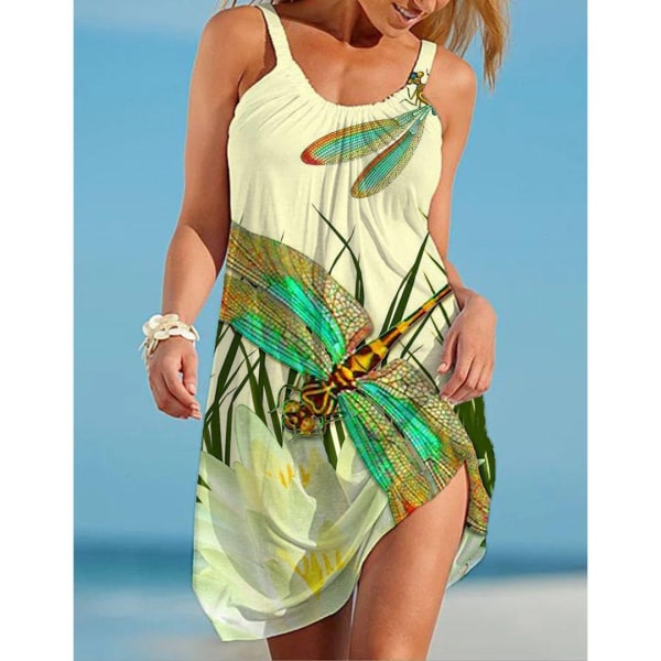 2023 Ny Urban Casual Beach Dress Sling Dress L