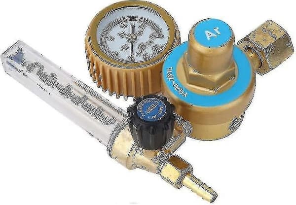 Argon CO2 Flow Meter Regulator, Tryk Måler 0~25mpa, Universal Argon CO2 Svejseregulering Trykreducer