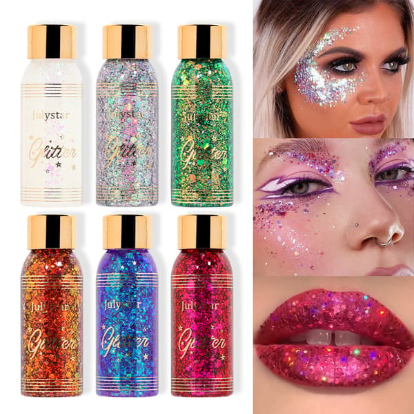Kameleon Glitter Flydende Øjenskygge til Scene Makeup, Ansigts- & Kropsmakeup 4