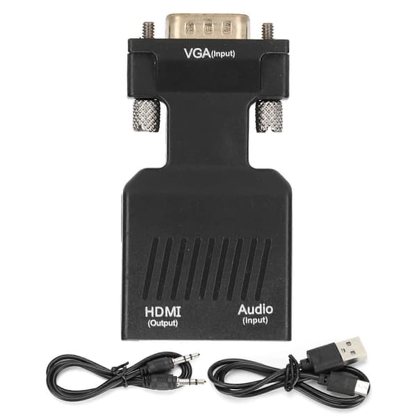 HD Multimedia Interface Hun til VGA Han Adapter 1080P HD Konverter Adapter til PC Laptop