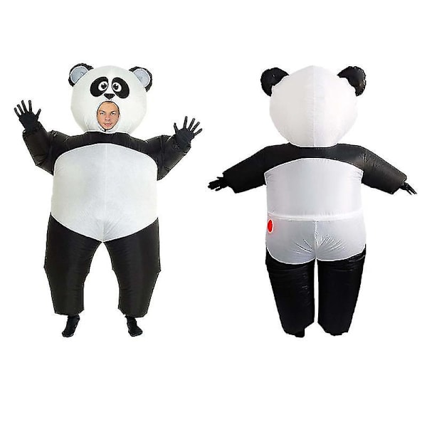 Snabb leverans Panda Uppblåst Cosplay-dräkt för vuxen Bekväm lätt showdräkt för aktivitetsfestscen