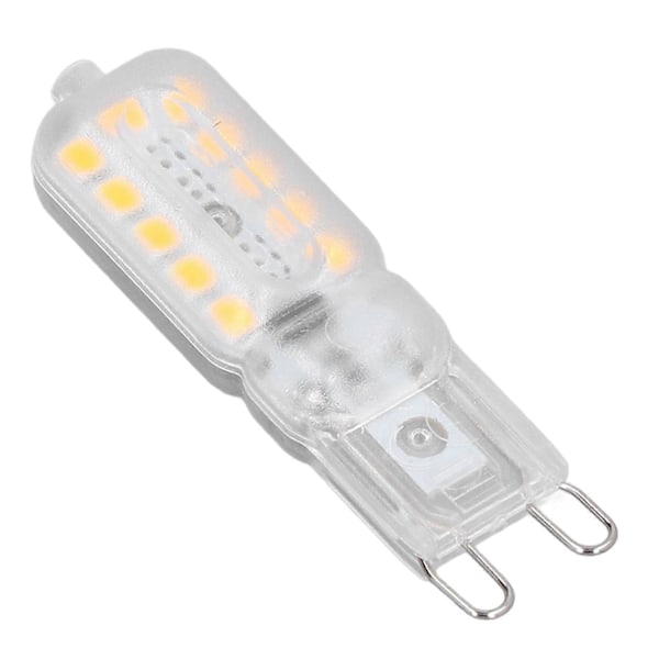 6 stk. G9 LED Pære 5W Transparent Cover 22LED Dæmpbar G9 Lyspære til Loftslampe Væglampe Bordlampe Hvidt Lys 110-140V