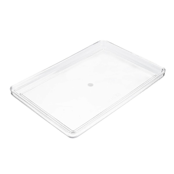 1 st Matbricka i Akryl Enkel Handduksbricka Mångsidig Brödbricka (Transparent)