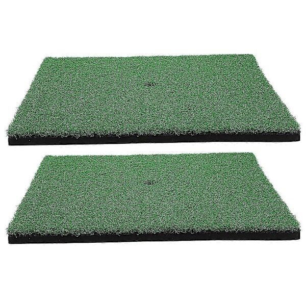2 stk. Utendørs+matte Treningsutstyr Pads Treningsmatter Putting Treningsmatte Innendørs