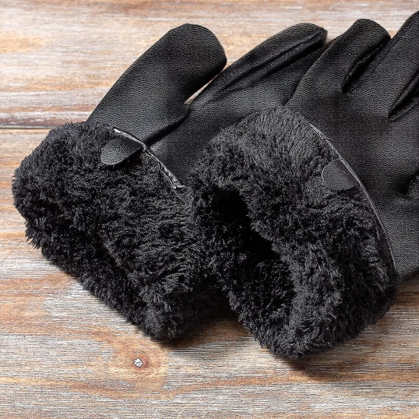 Vinter äkta fårskinnshandskar för män, thermal kashmirfoder Sl Style2 S