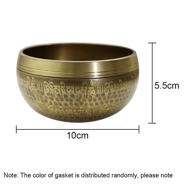 Syngebollesett - 10 cm Healing og Mindfulness Unik Lydbolle