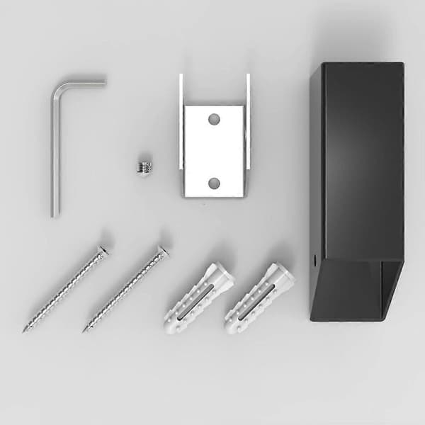 NINETREX Matt Svarta Handdukskrokar, SUS 304 Väggmonterade Klädkrokar för Badrum, Sovrum, Entré, 2-pack
