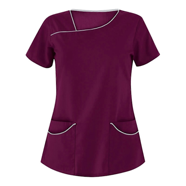 Scrubs Dame Toppe Skønhedssalon Sygeplejeuniform Laboratorium Spa Scrub Uniform Arbejdstøj Sundhedsarbejdere Enfermera Tøj-jie