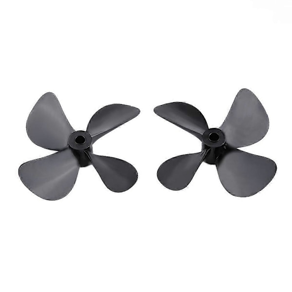 RC Modellbåt Tillbehör 4*60mm Höghållfast CW CCW Plast 4-Bladig Fullt Nedsänkt Propeller