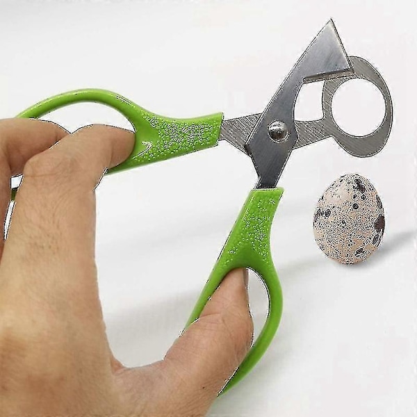 10 stk. Vaktel Egg Saks Vaktel Egg Skall Kuttere Separator Liten Vaktel Egg Knekker Vaktel Saks Åpner Sigarkutter-jie