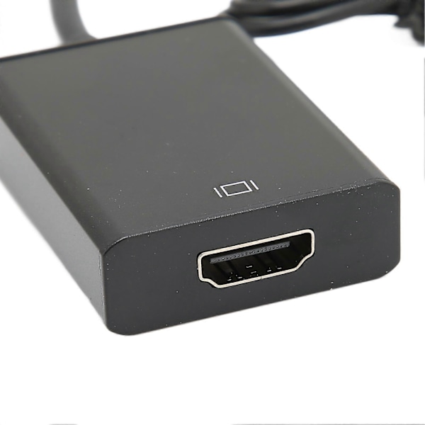 Konverter VGA til High Definition Multimedia Interface Konverter Computer til TV Adapter Kabel Konverter