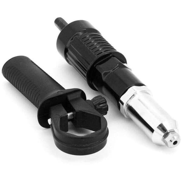 Nitadapter. Nitpistoladapterkit för sladdlös elektrisk borrmaskin. Elektrisk nitpistol nitverktyg