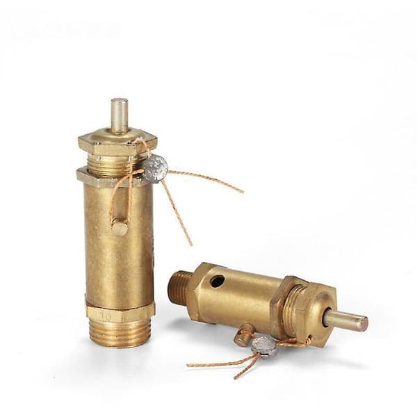 Sikkerhedsventil til luftkompressor G1/4 han 8 kg – Holdbar messing – Beskyttelse mod modtryk – 1 pakke