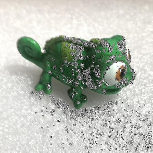 Disney Anime Tangled Mini Størrelse Rapunzel Figur Legetøj Pascal Kamæleonen Gave