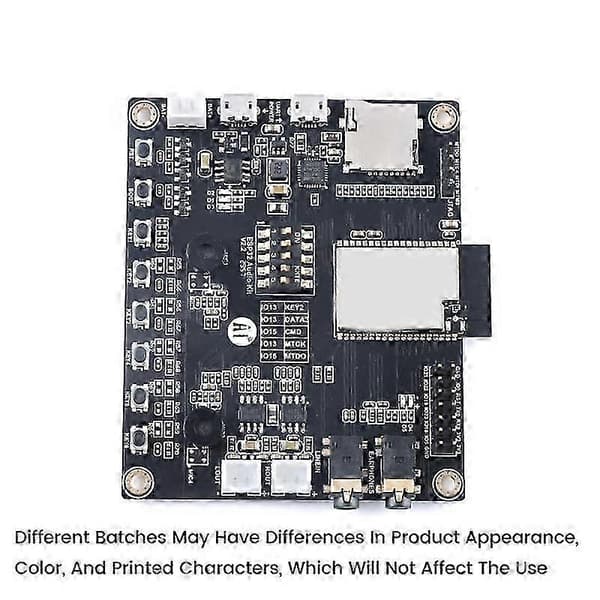 ESP32 Seriel til WiFi Audio-Kit Multi-funktionelt Bærbart Lydudviklingskort WiFi+Bluetooth Mod