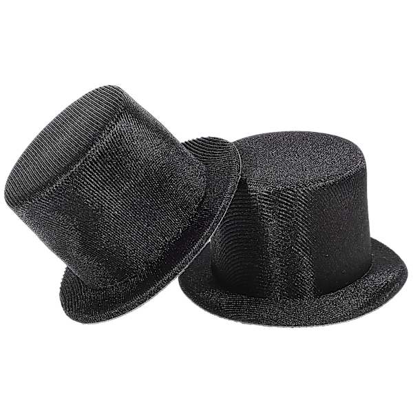 2 st Barnhattar Miniatyr Hattar Dockor Mini Leprechaun Hatt Toppar Hattar För Hantverk Mini Sombrero Hatt