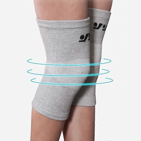 1 st andningsbart knäskydd elastiskt bambukol knäskydd skydd knäskydd överdrag one size