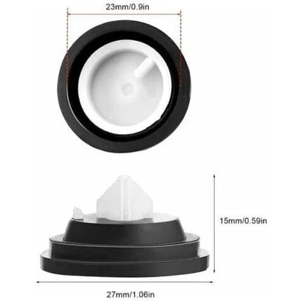Sett med 3 Siamp lavmating flottørventilmembraner for Siamp kuleventilmembran